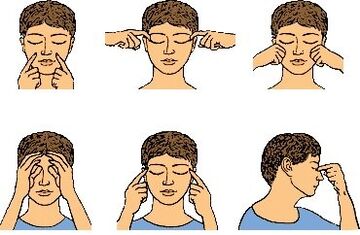 massage to restore sight
